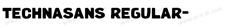 technasans regular字体转换 technasans regular字体转换